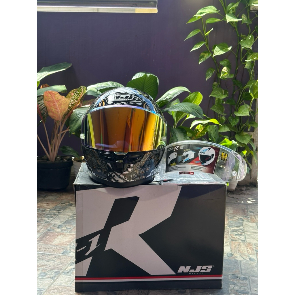 Helm full face NJS zx-1R arjuna original