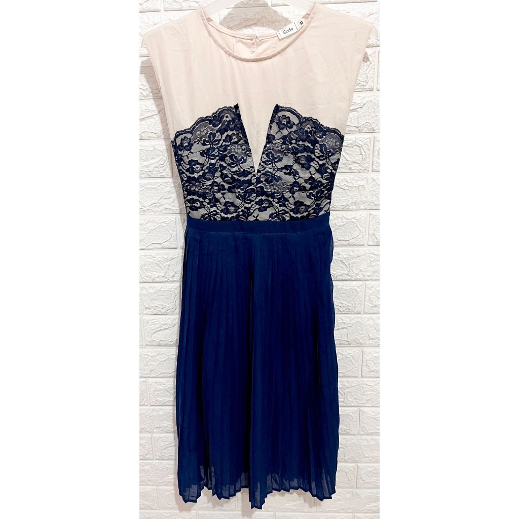 DRESS VINTAGE SIFON PLISKET