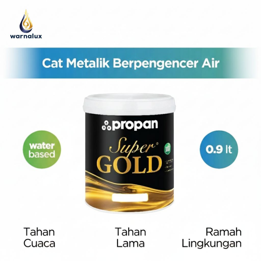 PROPAN CAT EMAS WATERBASED SUPER GOLD 0,9L