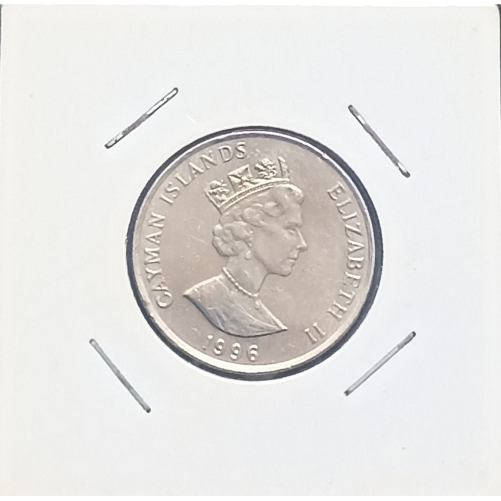 UANG KOIN CAYMAN ISLAND 25 CENT