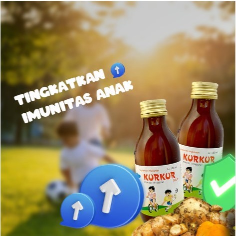 Vitamin Anak KURKUR Sirup 120ml | Nafsu Makan & Imun Anak