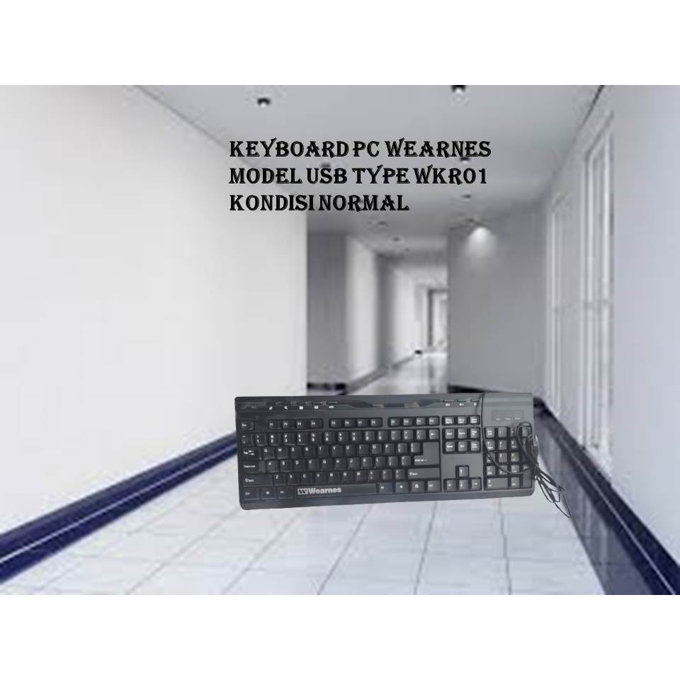 KEYBOARD PC WEARNES TYPE WKR01