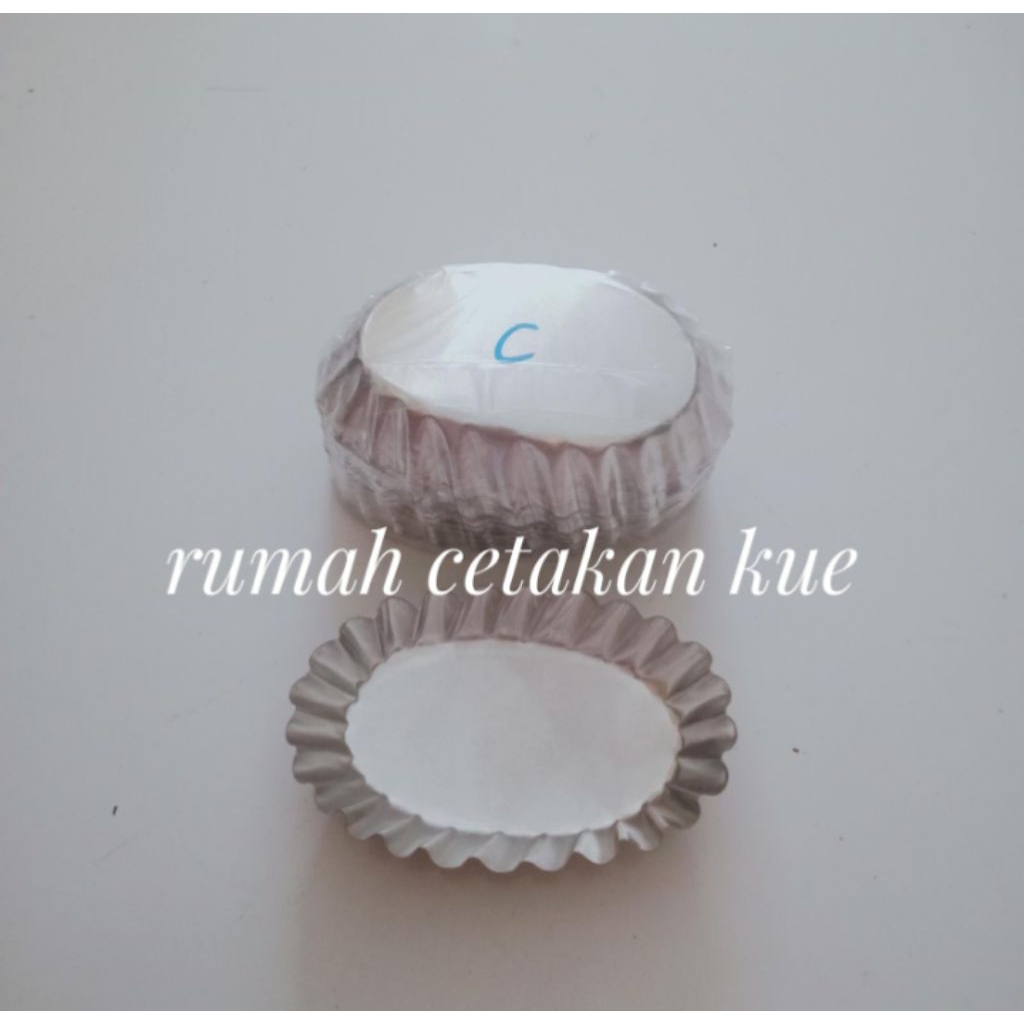 cetakan sus/ pie sus bali pie buah egg tart oval ukuran