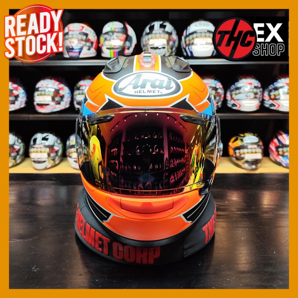 HELM RX7X VAN DER MARK SIZE M FULL FACE HELMET 2ND SECOND