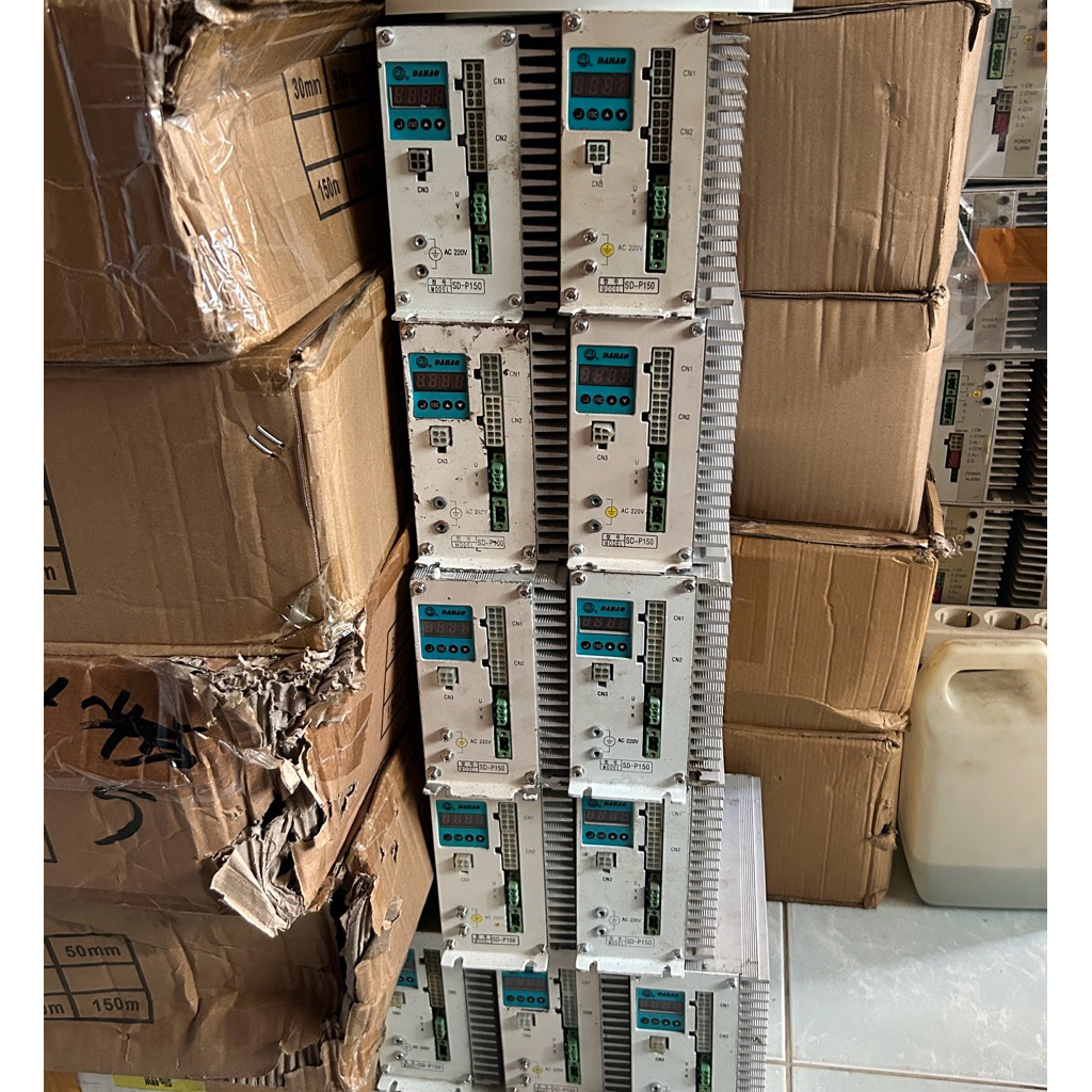 DU Double Servo SD-P150 Second Cabutan Bagus Mesin Bordir