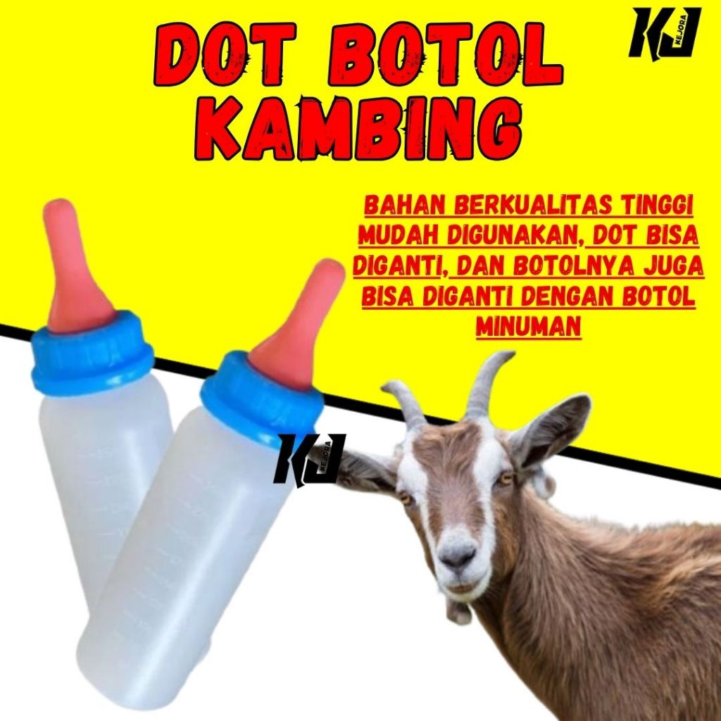 Dot Cempe Botol Dot Anak Kambing Domba Model Terbaru dot botol kambing