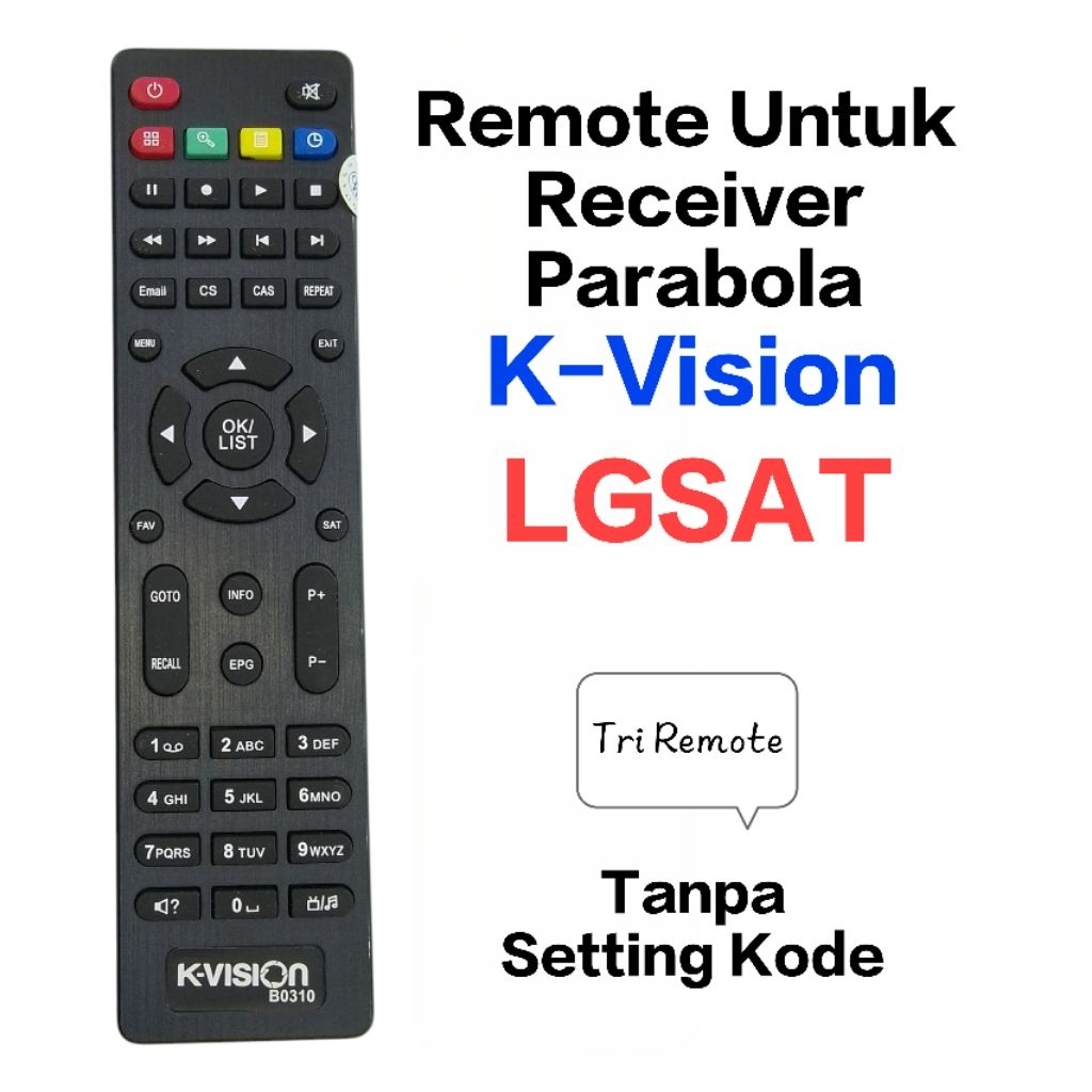 Remot remote Receiver K-Vision LGSAT