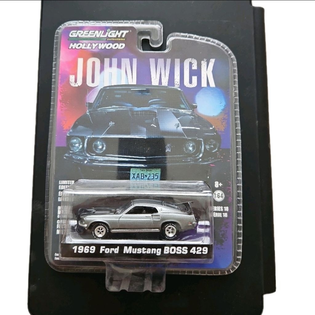 Greenlight Hollywood John Wick 1969 Form Mustang BOSS 426