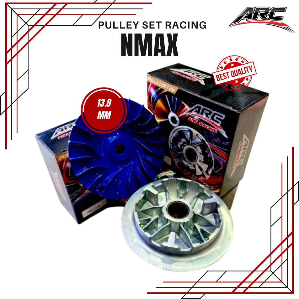 Pulley Custom Set Racing Nmax 13.8 MM