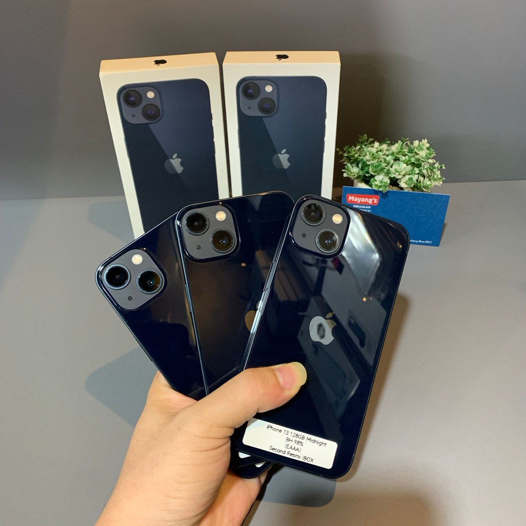 iphone 13 128gb iBox Second Fullset Original Like New