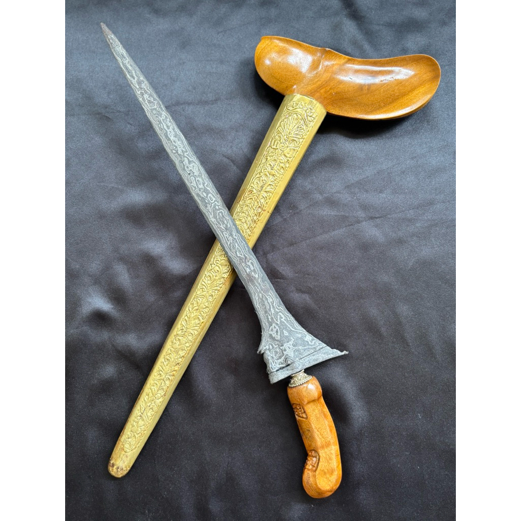 Keris Sempaner Pamor Wos Wutah Tangguh Jenggolo