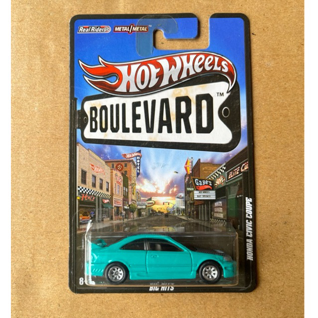 Hot Wheels Honda Civic Si Coupe Boulevard