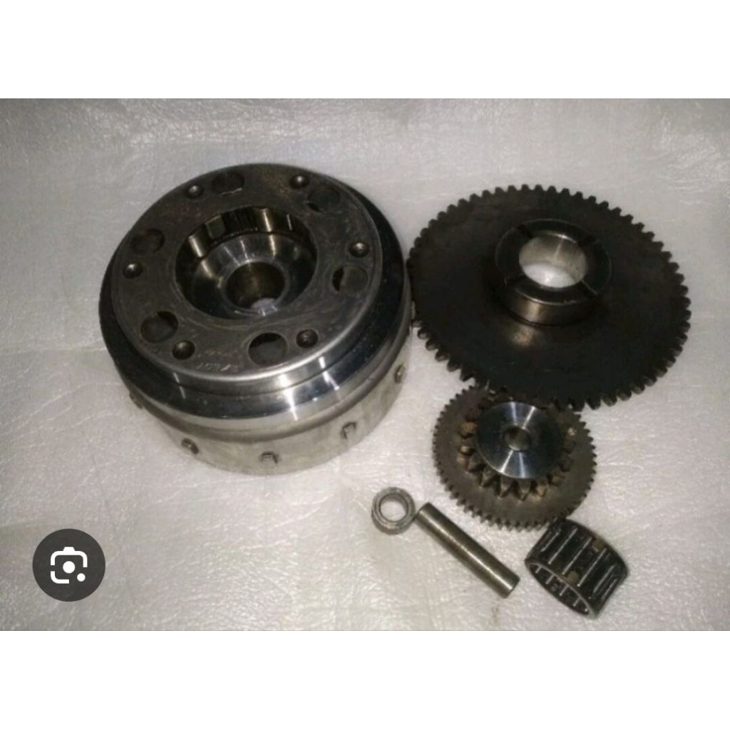 Mahnit +One way Supra X 125 helm in Original Copotan