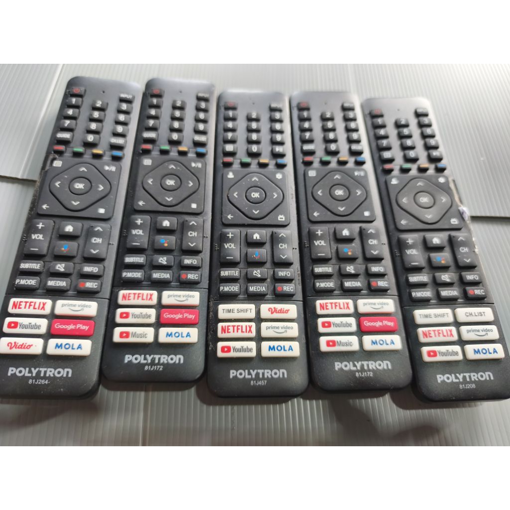 remot bekas ori android polytron