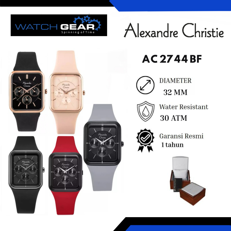 Alexandre Christie AC 2744 BF / Jam Tangan Wanita AC2744 ORIGINAL