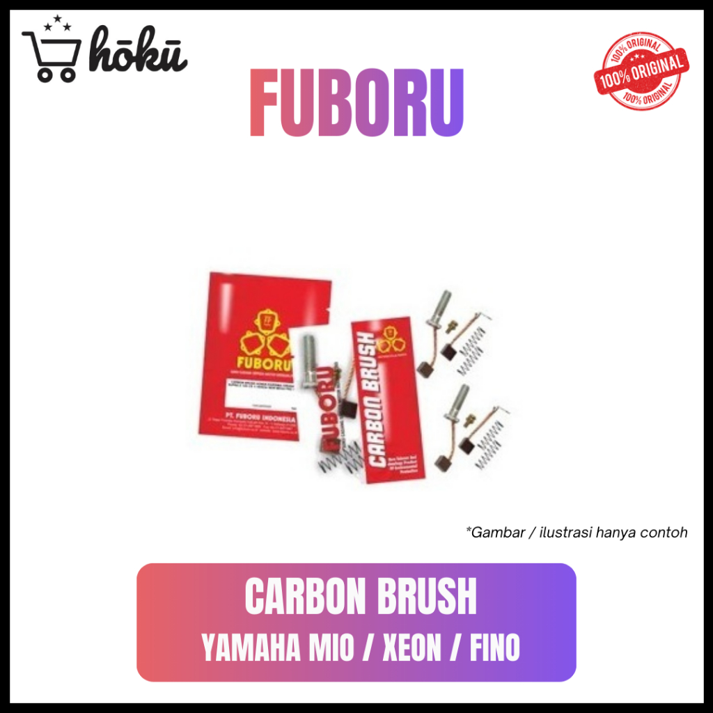 COOL STATER YAMAHA MIO / XEON / FINO DINAMO STARTER CARBON BRUSH ARANG KUL FUBORU