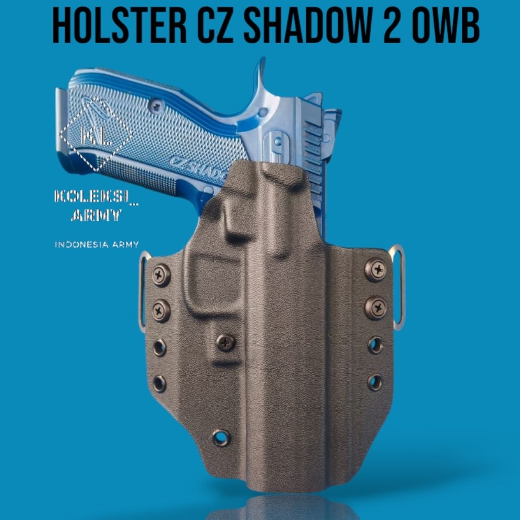 Kydex Holster CZ 2 Shadow OWB Sarung CZ Shadow 2