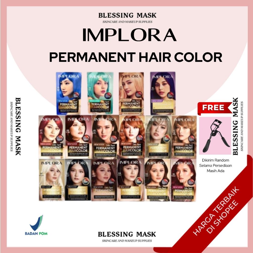 Implora New Permanent Hair Color & Pastel Edition