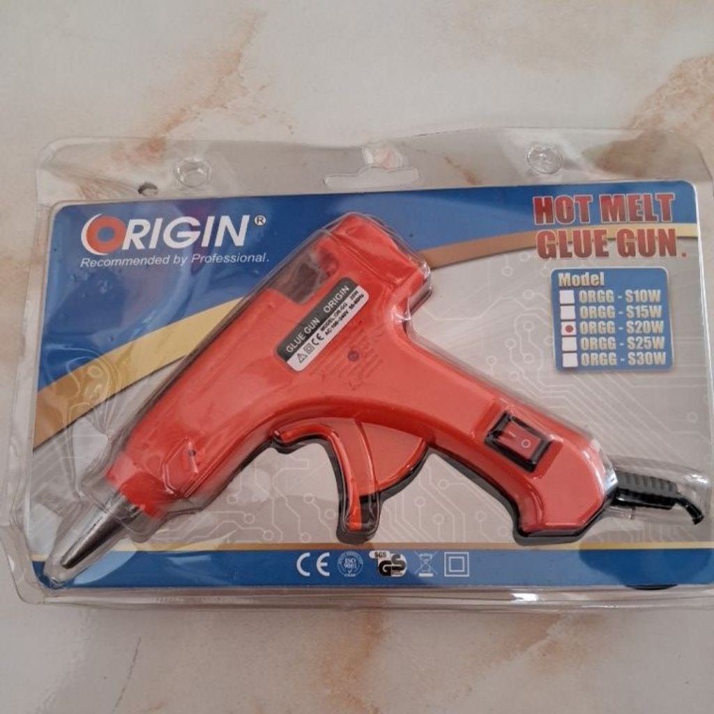 Alat lem tembak Origin ORGG-S20W/HOT MELT GLUE GUN/ON&OFF