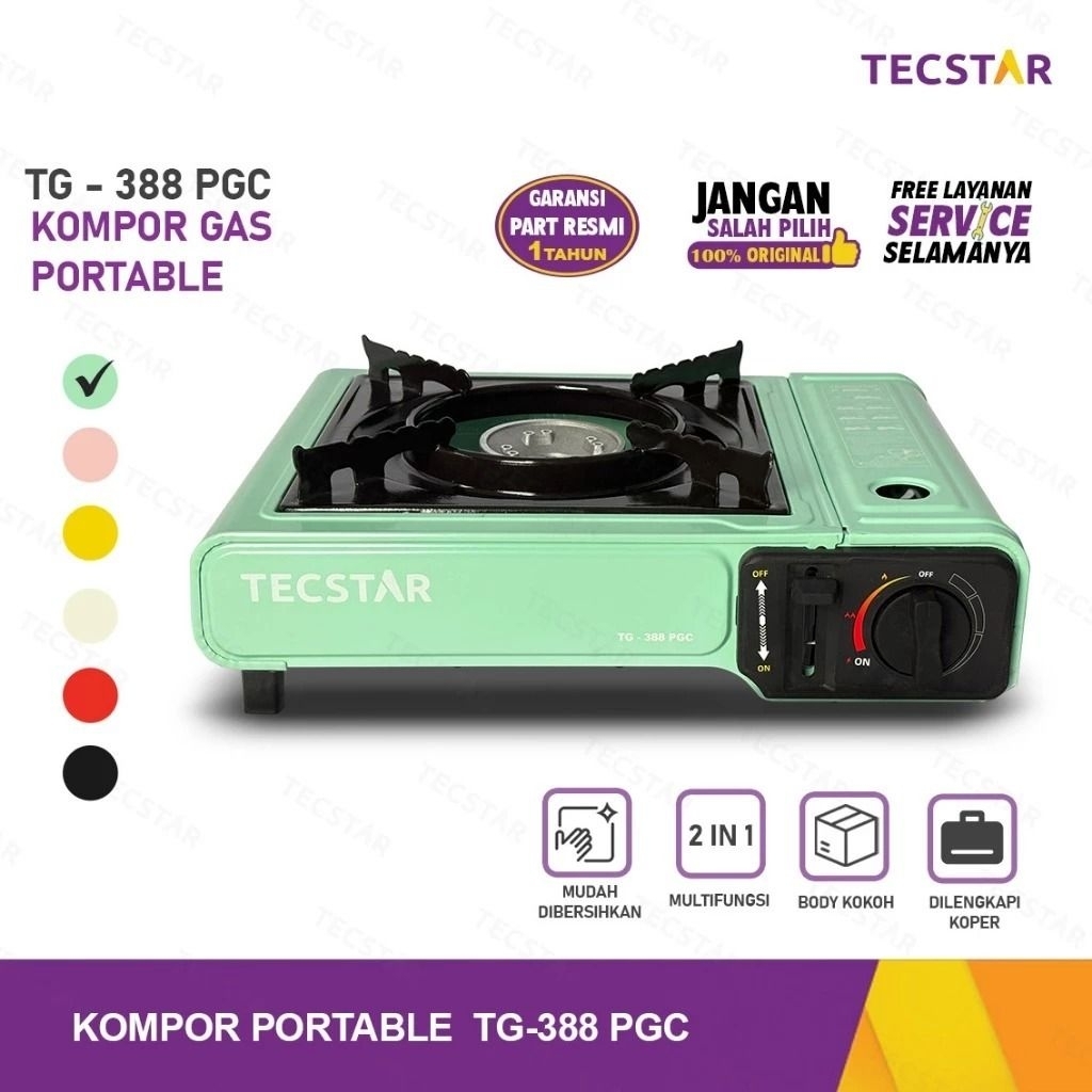 Kompor Gas Portable Tecstar Kompor Gas Piknik Tecstar Kompor Serbaguna Portable Camping Tecstar