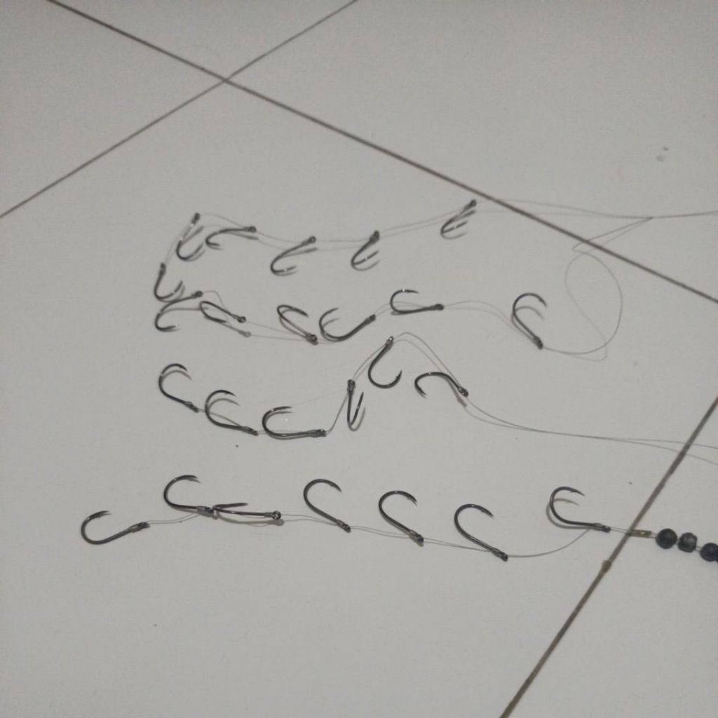 setingan 15lb mancing barakuda umpan belut... troling/casting