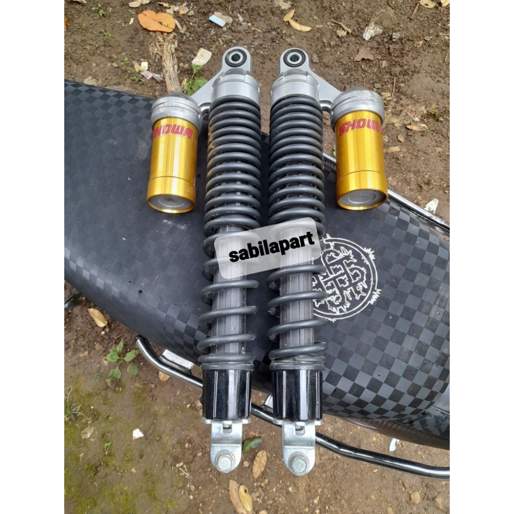 shock belakang adv showa original copotan mulus