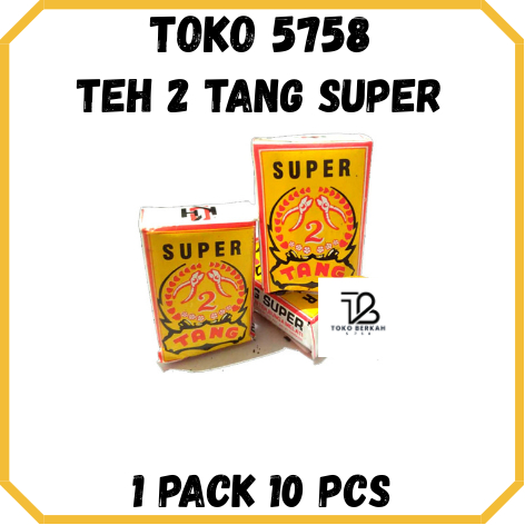 Teh 2 Tang  Khas Kota Tegal (Super & Premium) 1 PACK 10 PCS