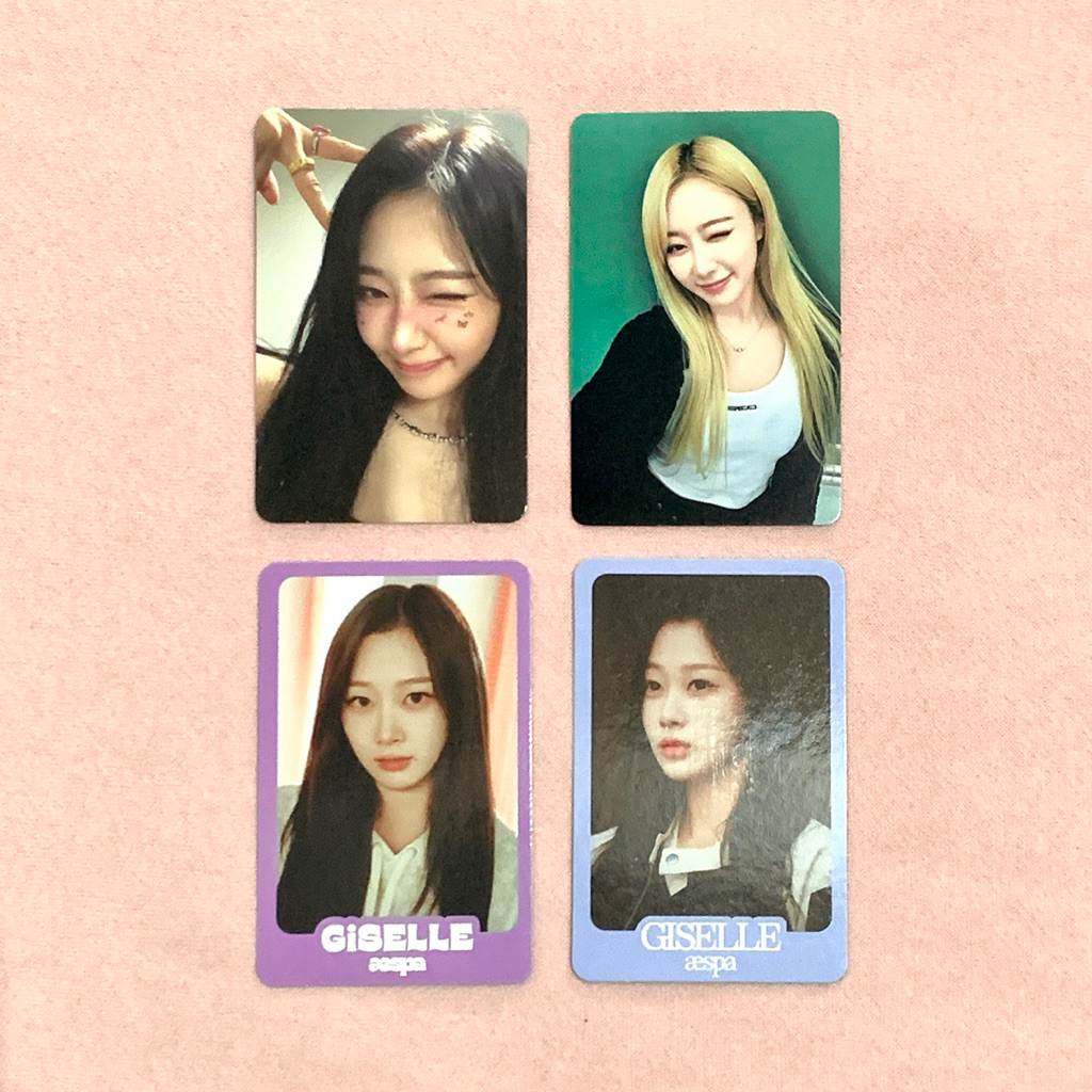 [OFFICIAL] GISELLE AESP PHOTOCARD ARMAGEDDON 1ST FULL ALBUM PEACE SELCA SELF CAMERA SELFIE QQ MUSIC 