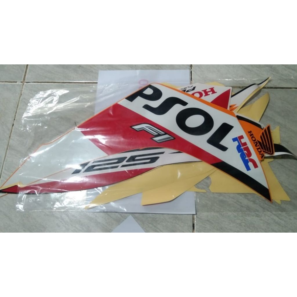 Striping Motor Blade Repsol 2014