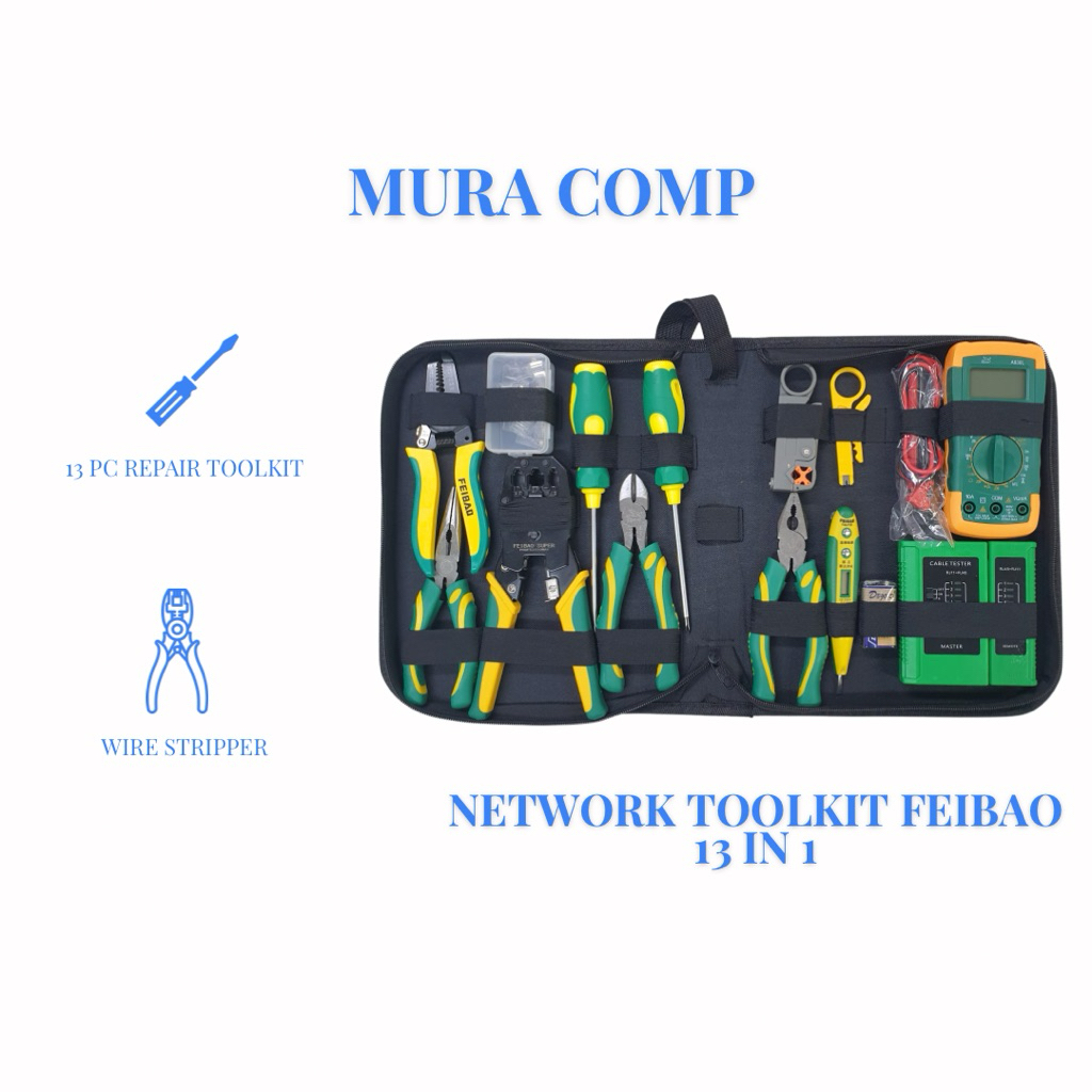 FEIBAO NETWORK REPAIR TOOLKIT 13 IN 1