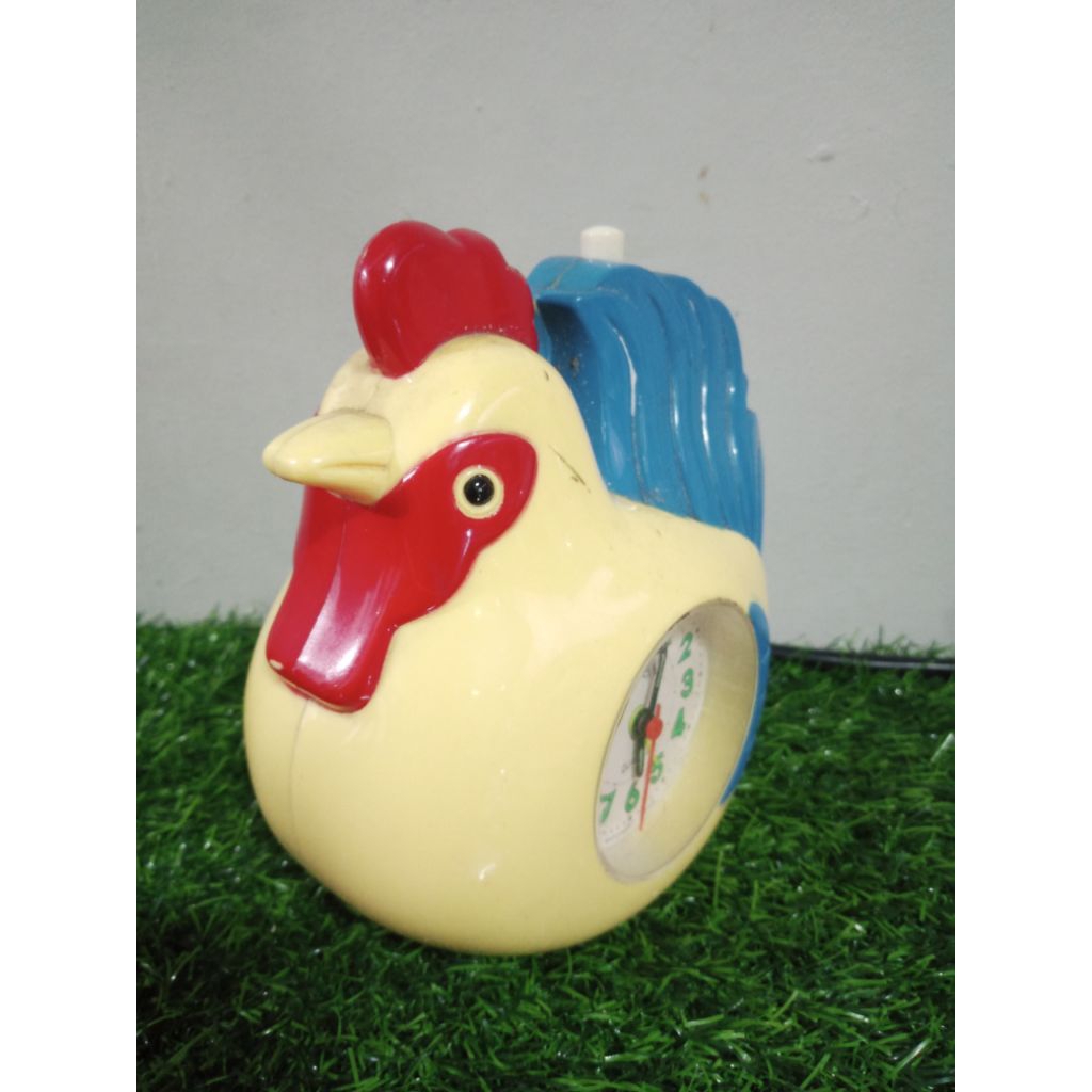 jam weker unik suara ayam bangun bangun
