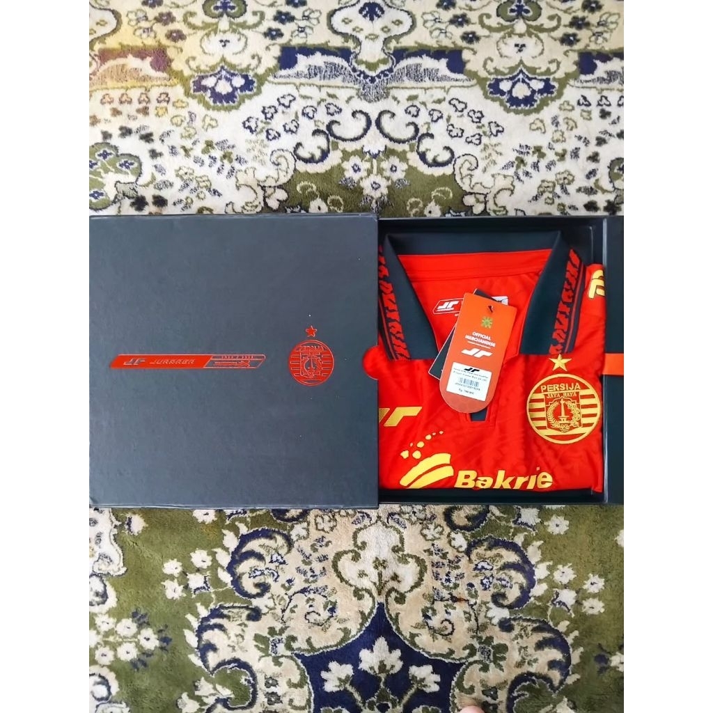 Jersey Baju Bola Persija Jakarta Home Liga 1 2024/2025 Original Player Issue Hyperflex Juaraga Baru 