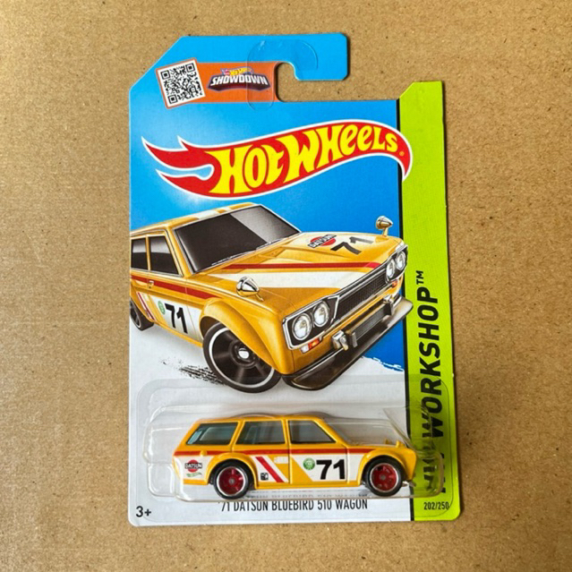 Hot Wheels Datsun Bluebird 510 Wagon FC ( Factory Custom ) Original HW THS