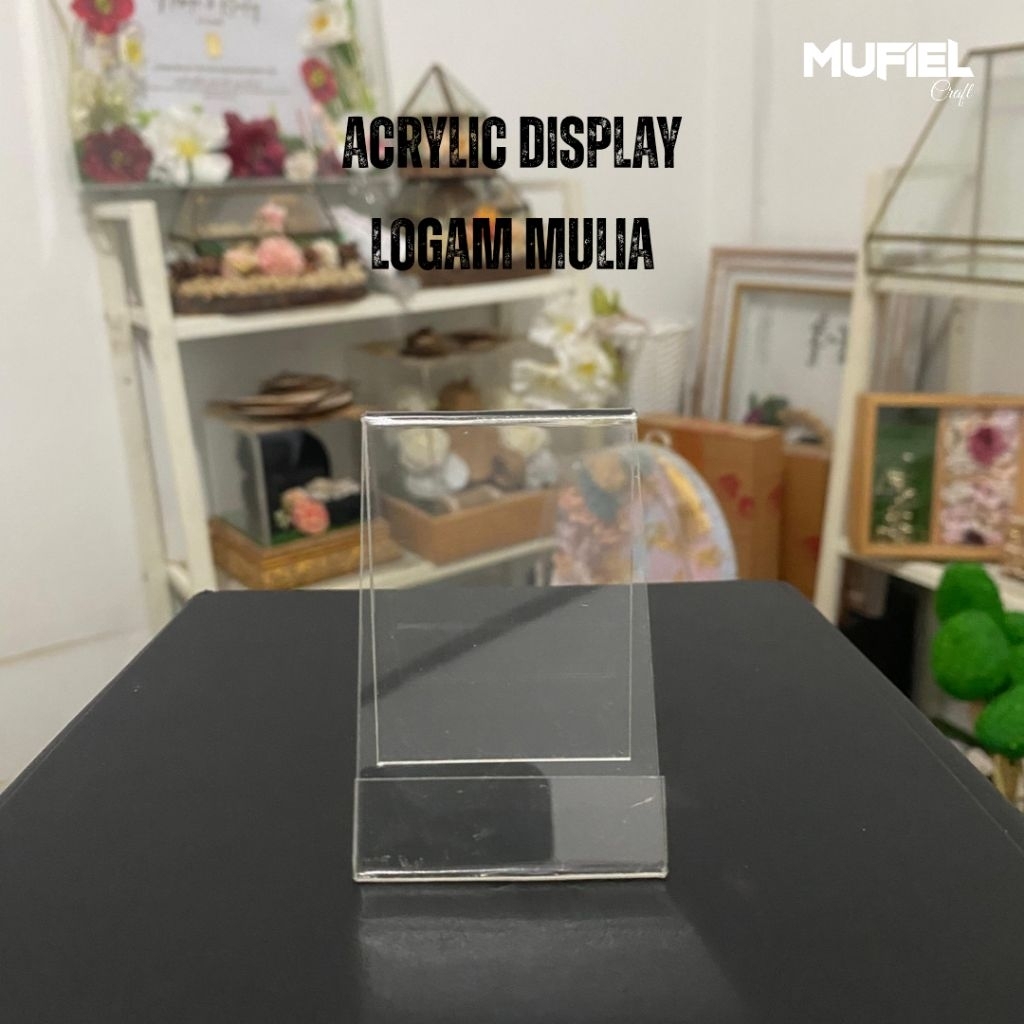 Acrylic Display Logam Mulia | Mahar | Logam Mulia