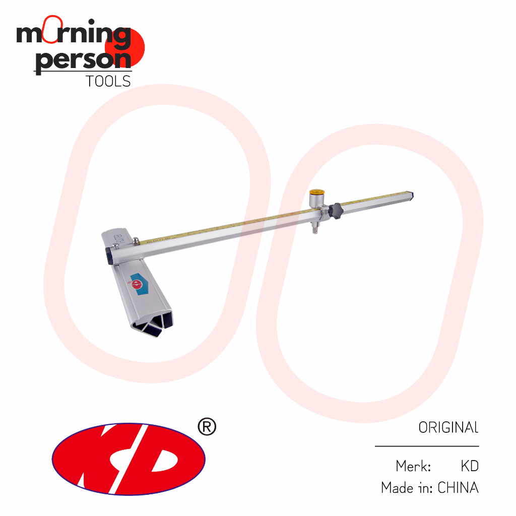 T Cutter KD Type BLD(T)-60A-90A-120A | Glass Straight T Cutter | Alat Pemotong Kaca Lurus