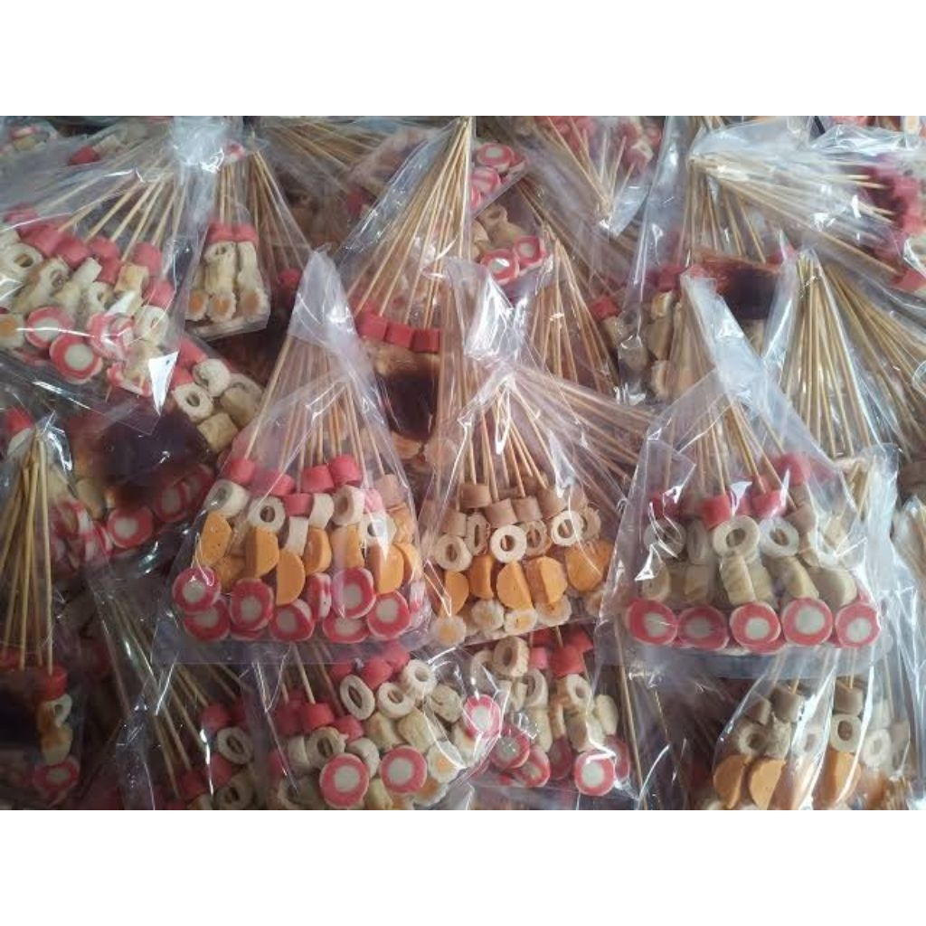 sate seafood frozzen 1 pcs isi 10 tusuk