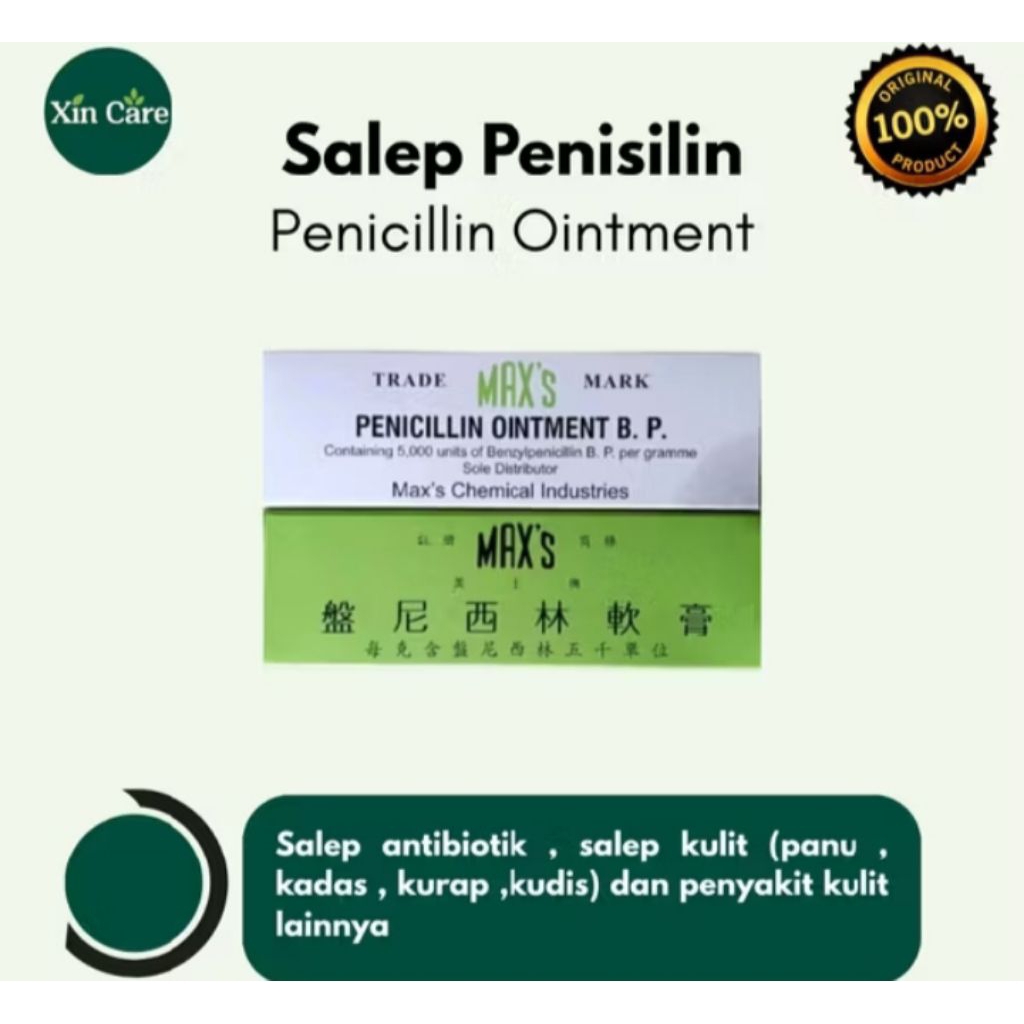 SALAP PENICILIN PENICILIN OINTMENT SALAP UNTUK LUKA JATUH