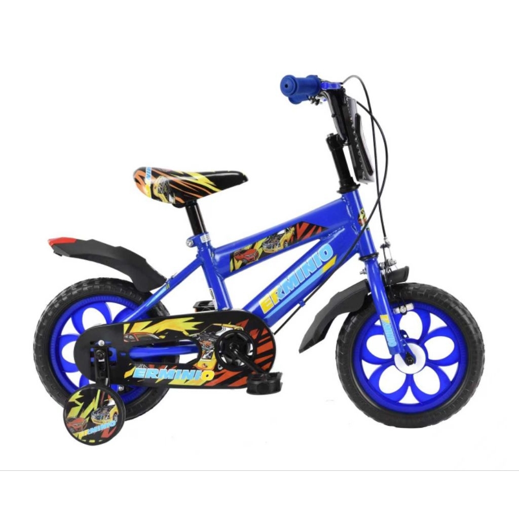 Sepeda Anak BMX ERMINIO /highwind 12" ban Eva dan bmx ban pompa erminio2501