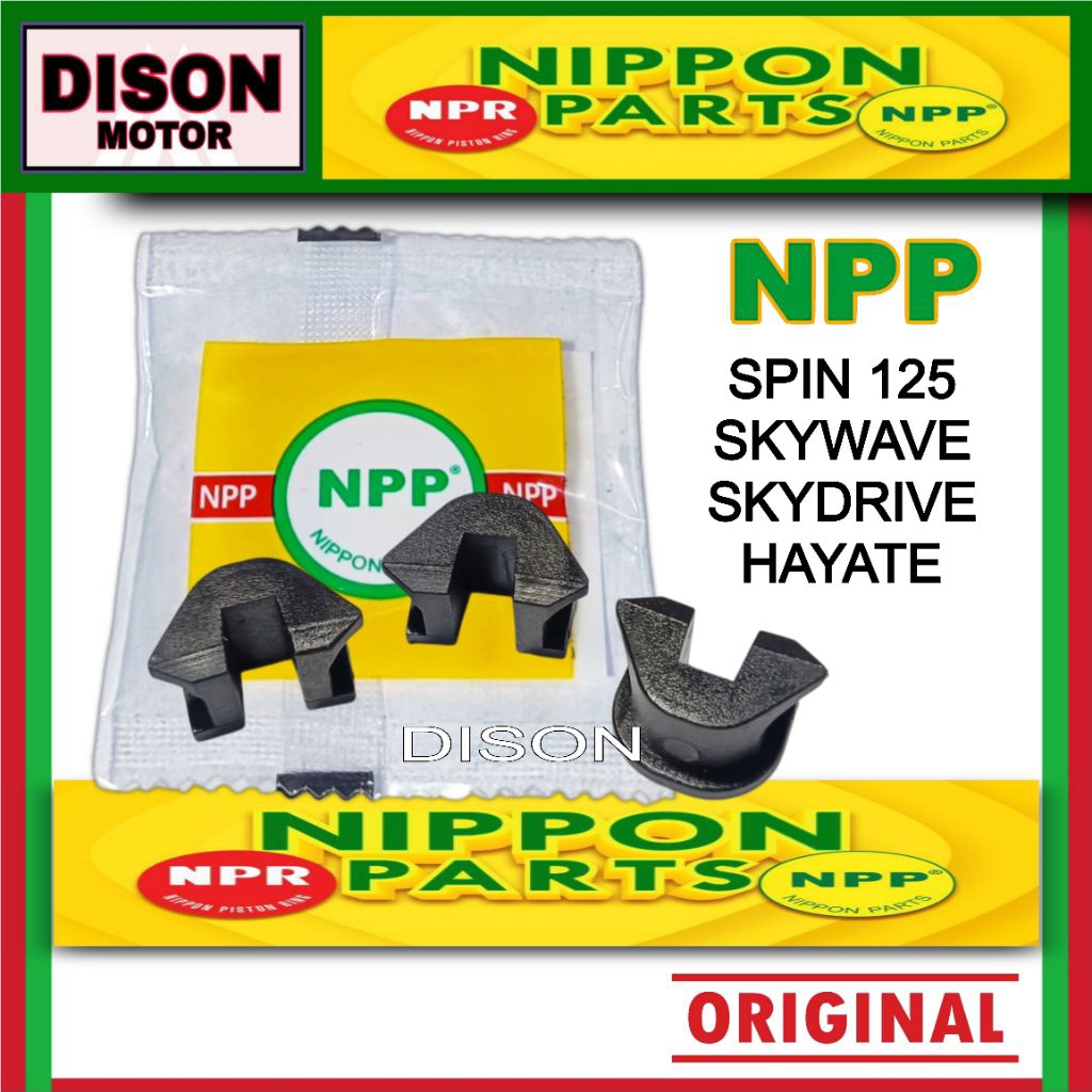 Slider klip rumah roller Spin 125 Skywave Skydrive Hayate original klip roller npp