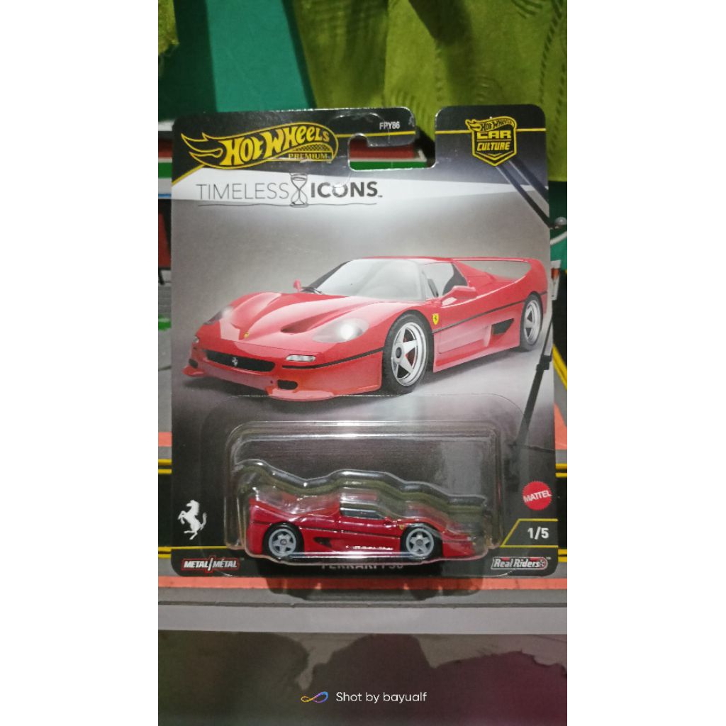 Hotwheels Premium Ferrari F50 Timeless Icon