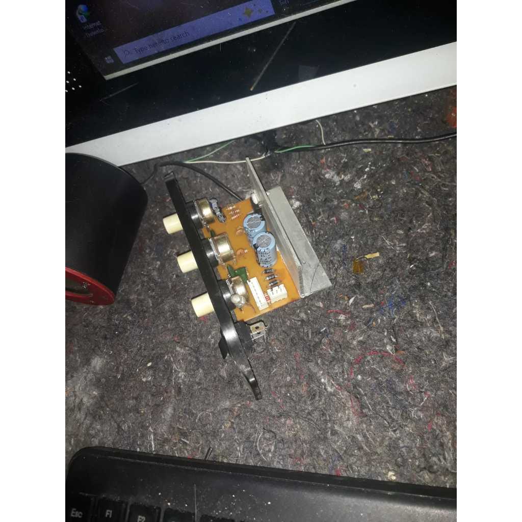 modul amplier fujistar murah normal bekas copotan subwoofer high performance active speaker