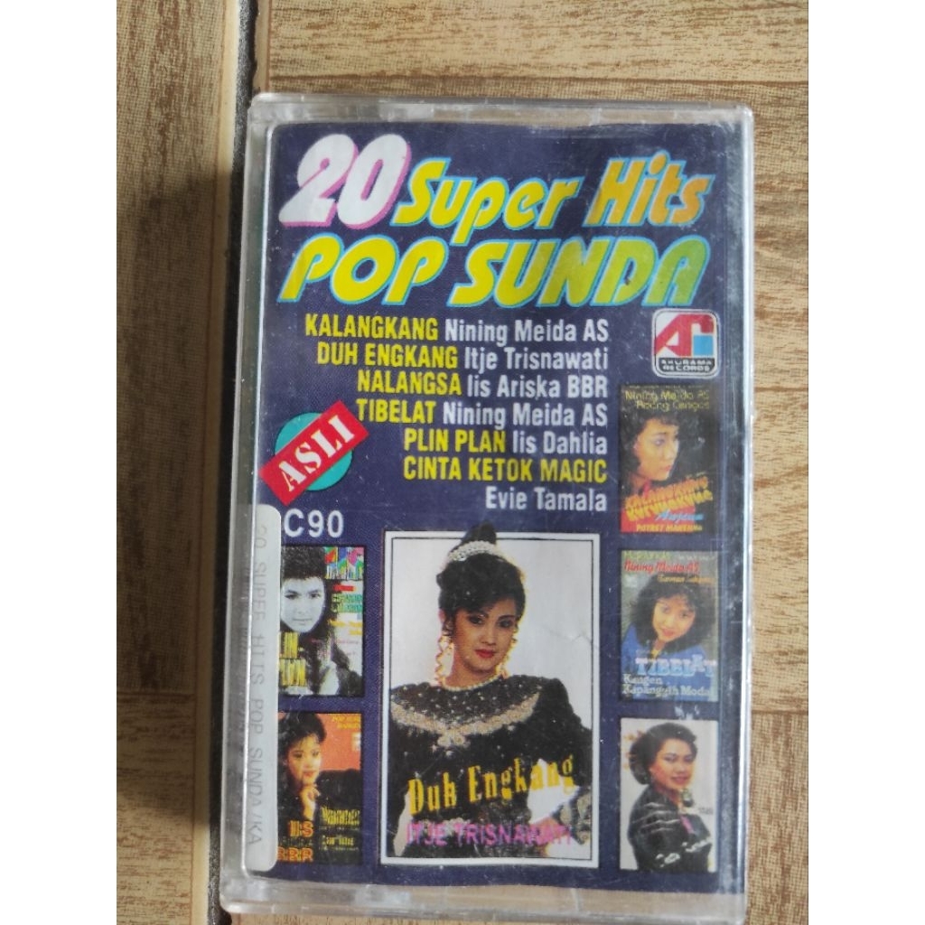 kaset pita 20 super hits pop sunda