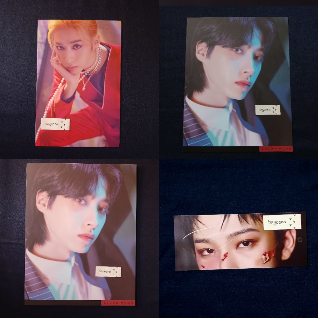 ONEUS Leedo Xion Album Inclusion Non-PC | Postcard (Posca), Big Photocard (BPC), Bookmark | DEVIL, B