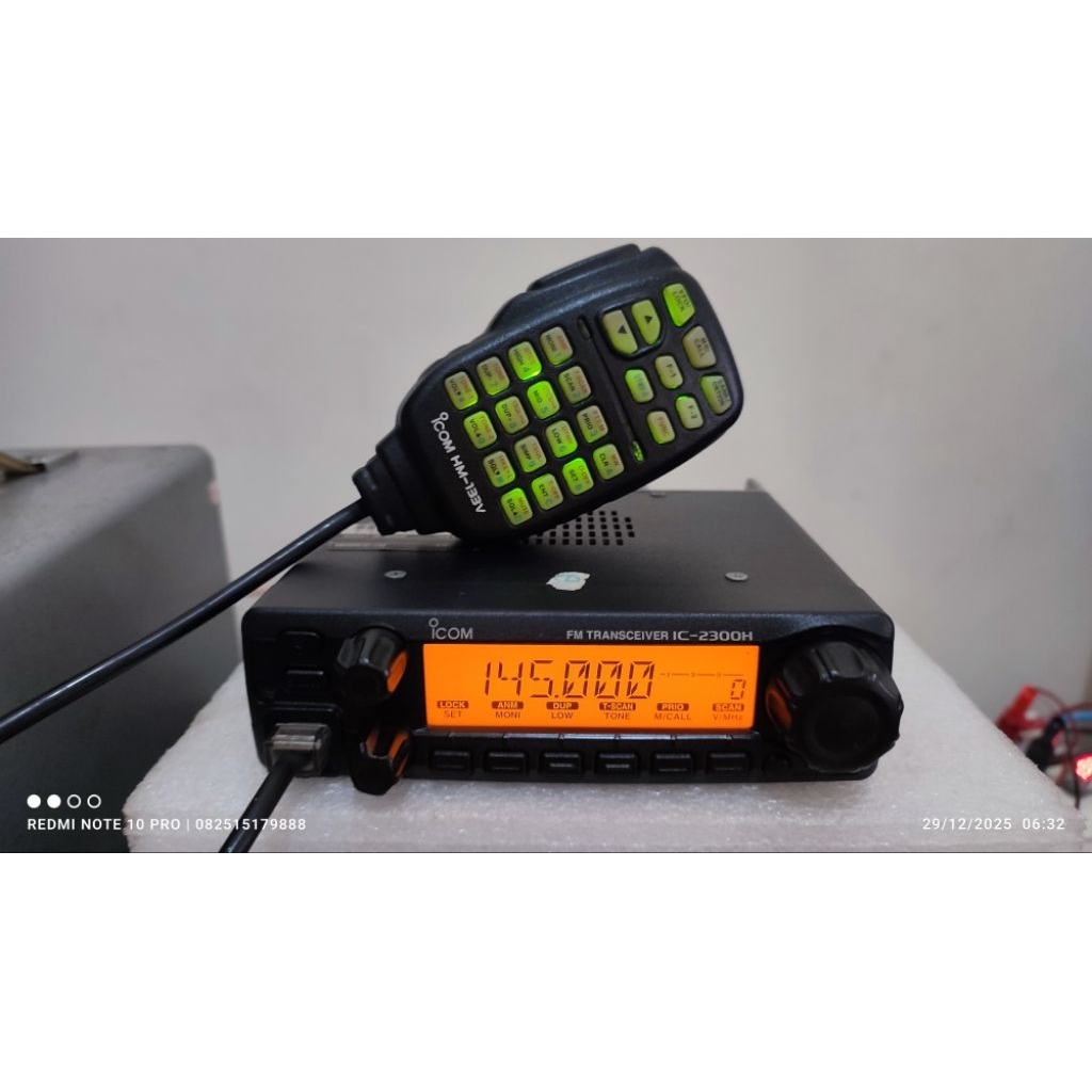 ICOM 2300 VHF MADE IN JAPAN UNIT SEGEL