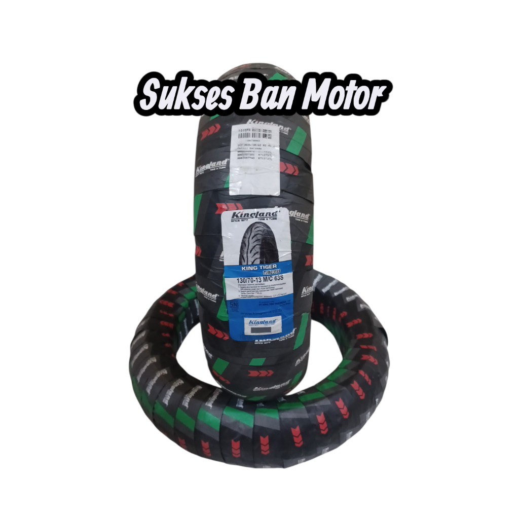 Ban kingland tubeless 130/70 ring 13 M/C 63S - ban belakang NMAX