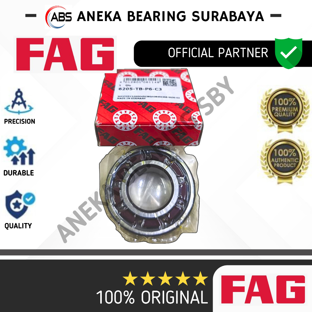 6205 Tbp63 Tb P63 Bearing High Speed Racing Motor Balap Fag Germany