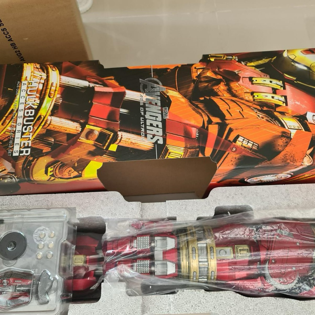 HOT TOYS HULKBUSTER acc jack hammer arm acs 006