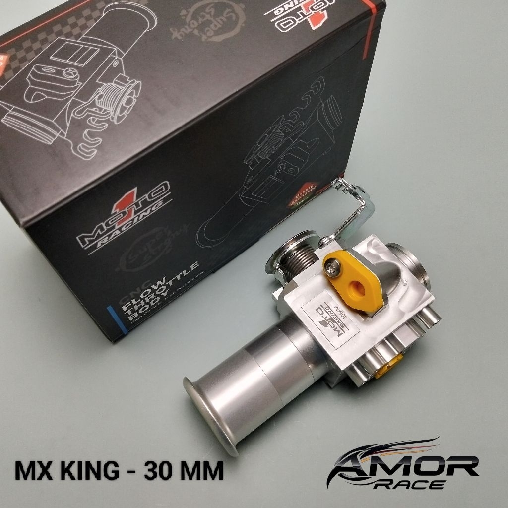 THROTTLE BODY MOTO 1 TB BARREL MX UK. 30 MM
