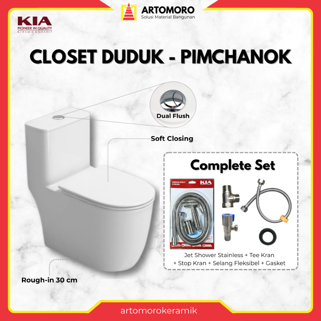 Closet / Kloset Duduk Pimchanok - Monoblok KIA