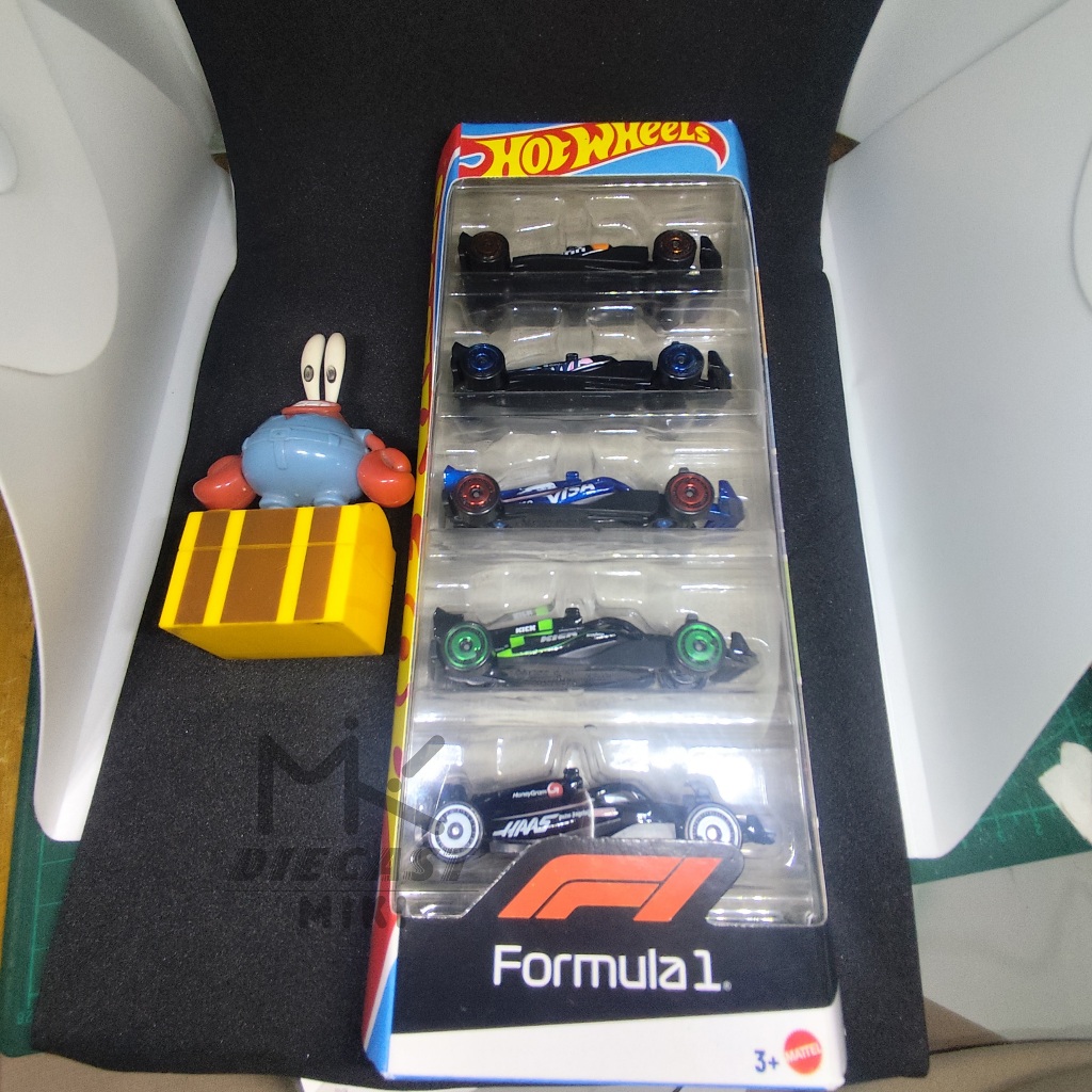 HOT WHEELS 5 PACK FORMULA 1